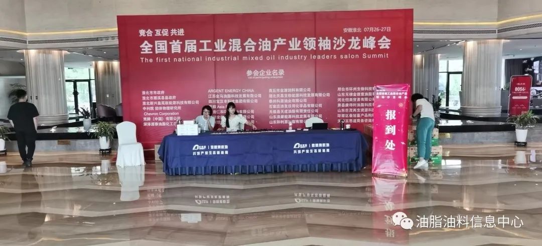 全国首届工业级混合油产业领袖沙龙峰会——影响深远 意义重大